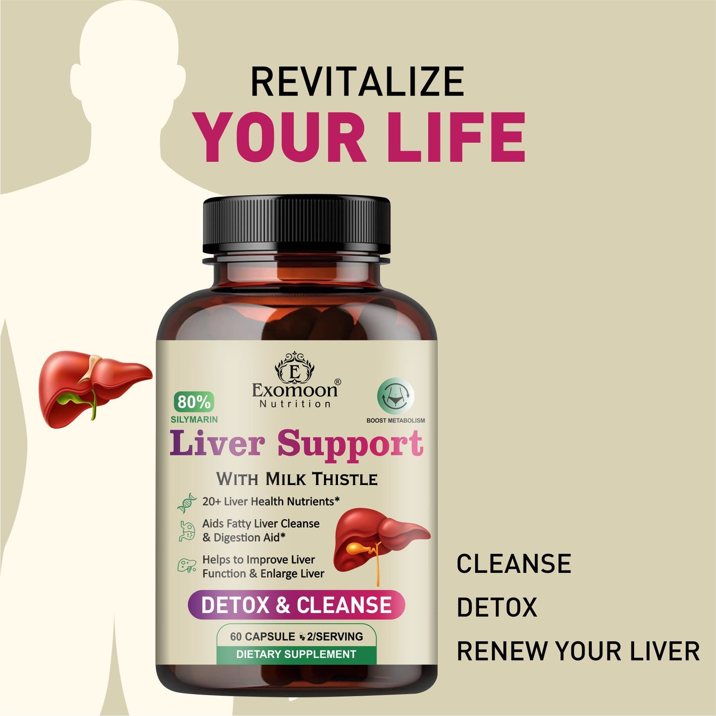 Exomoon Liver Support