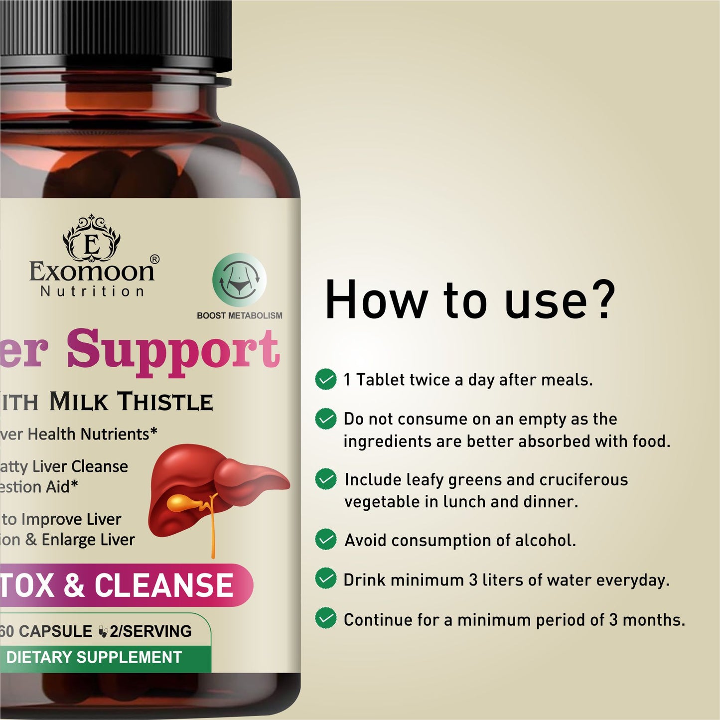 Exomoon Liver Support