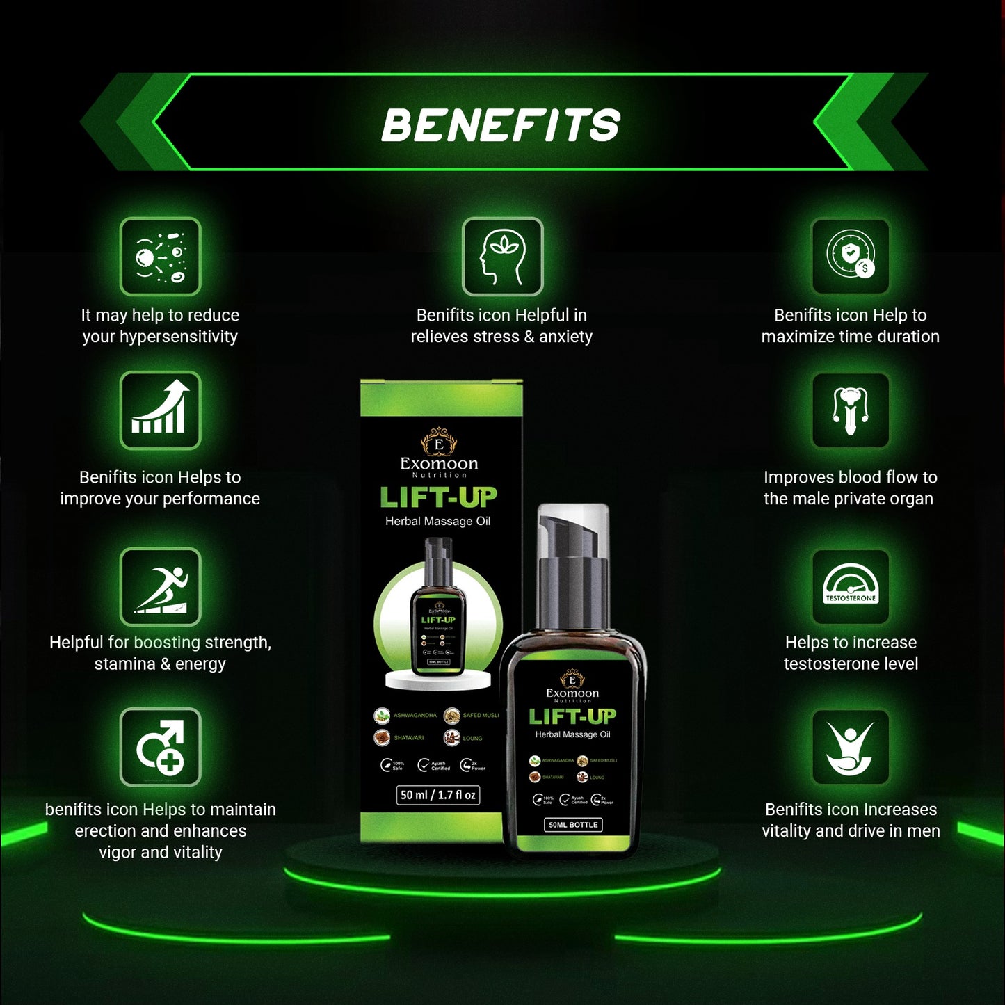 Exomoon Lift Up Herbal Oil