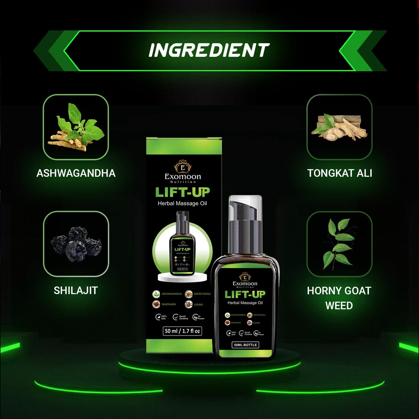 Exomoon Lift Up Herbal Oil