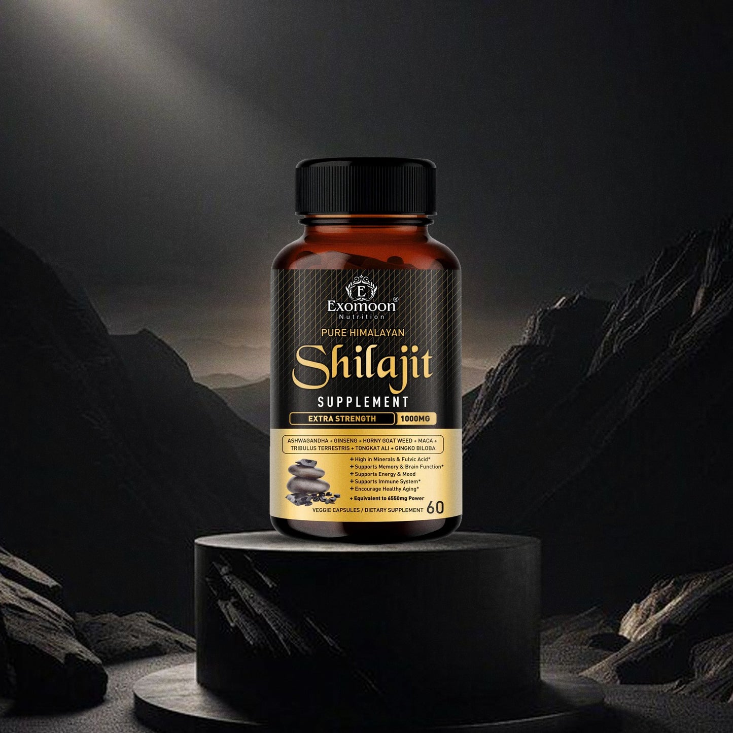 Exomoon Pure Himalayan Shilajit